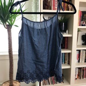 Gap Denim Style Tank Top - M